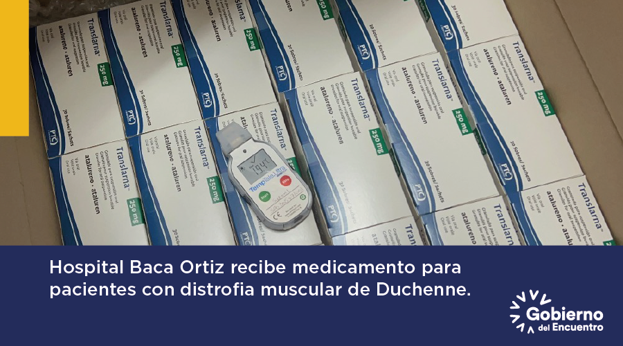 Cajde de medicamentos para pacientes con distrofia muscular de Duchenne